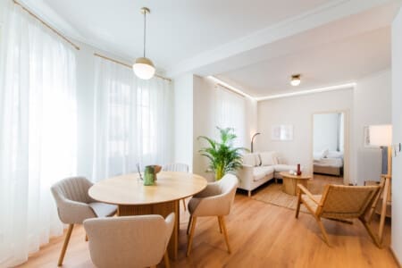 Dining area and Living room
