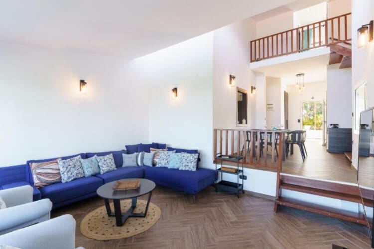 Living room and dinning area