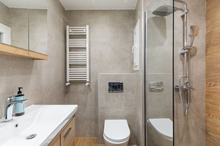 Bathroom with shower