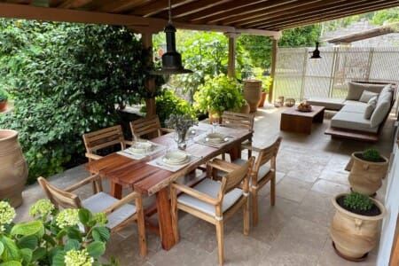 Cozy holiday home with modern kitchen, comfortable living room, bright bedroom, and private garden, ideal for a relaxing stay in Skiathos